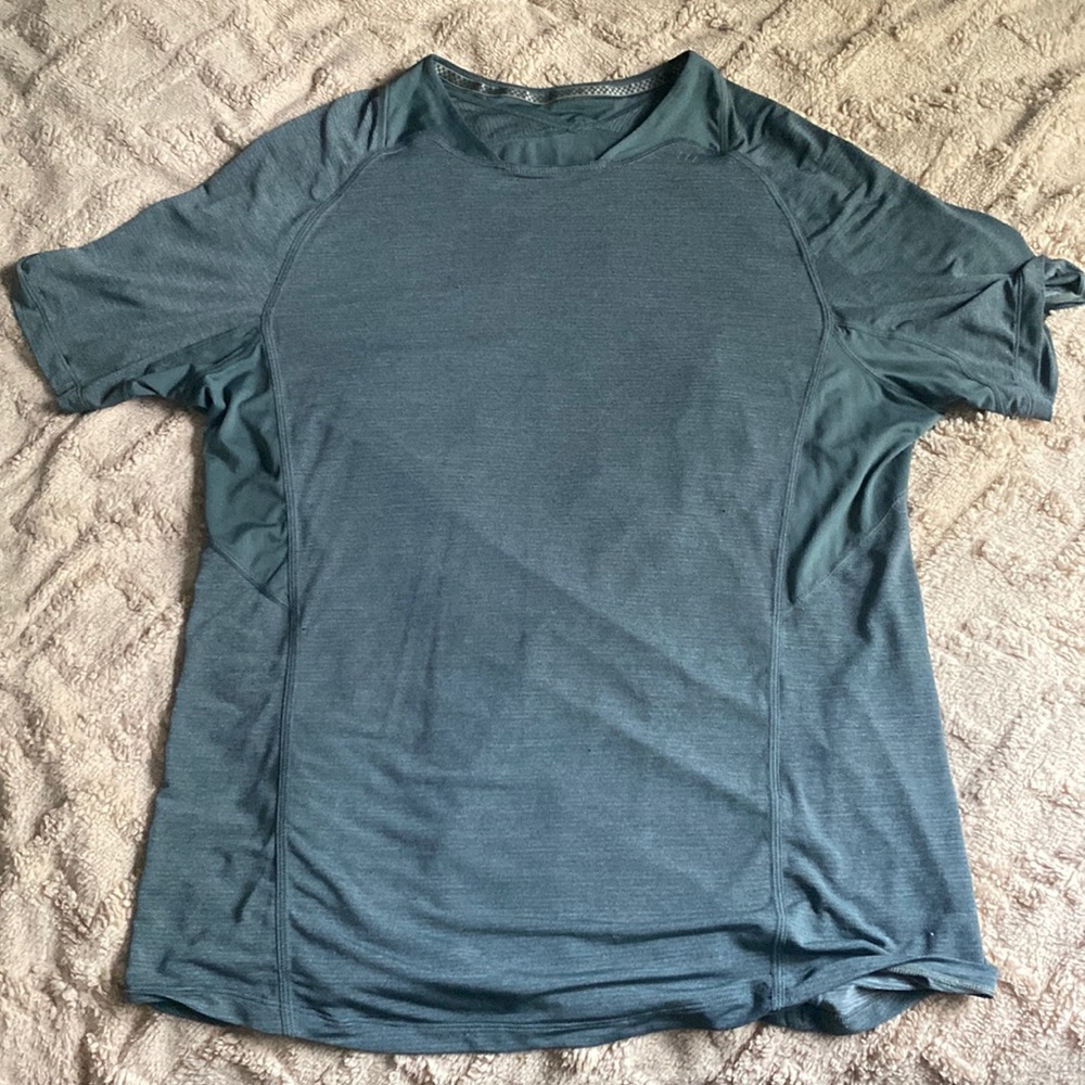 Greenish Blue Lululemon Short Sleeve